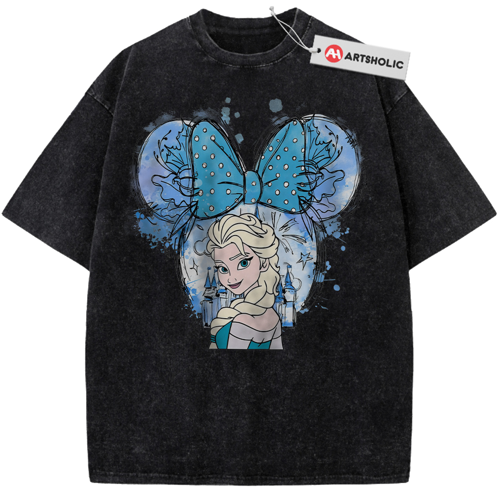Alternative view of Elsa Shirt, Frozen Shirt, Animated Shirt, Vintage T-Shirt