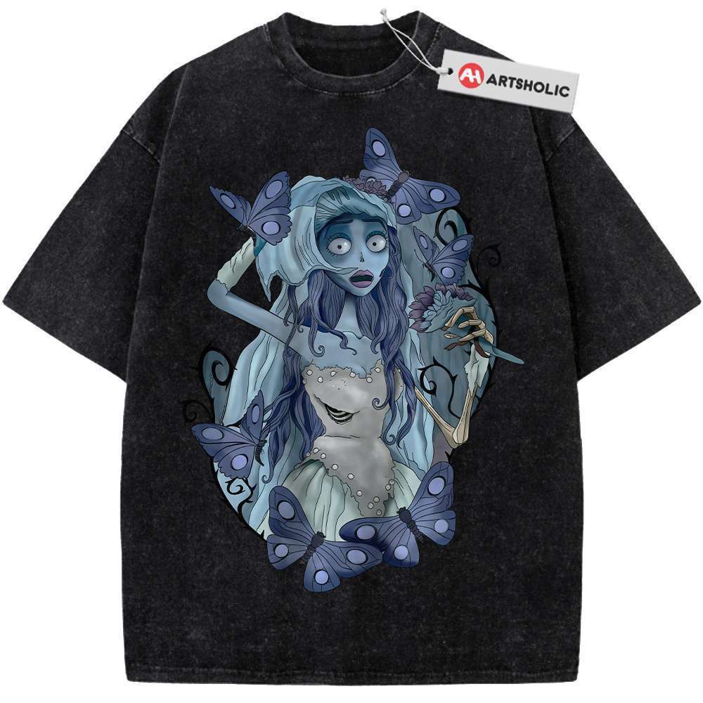 Alternative view of Emily Shirt, Corpse Bride Shirt, Animated Shirt, Vintage T-Shirt
