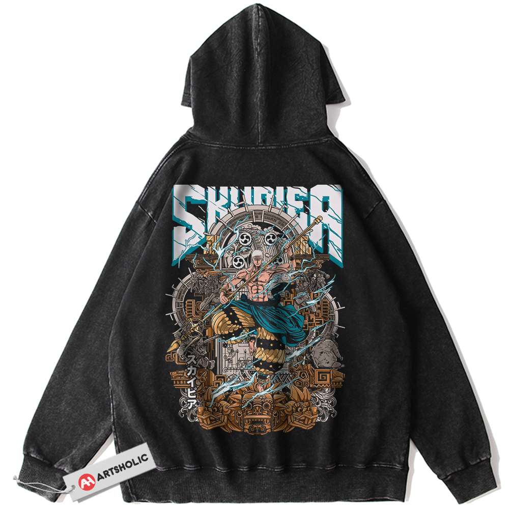 Enel Hoodie, One Piece Hoodie, Anime Hoodie, Vintage Hoodie