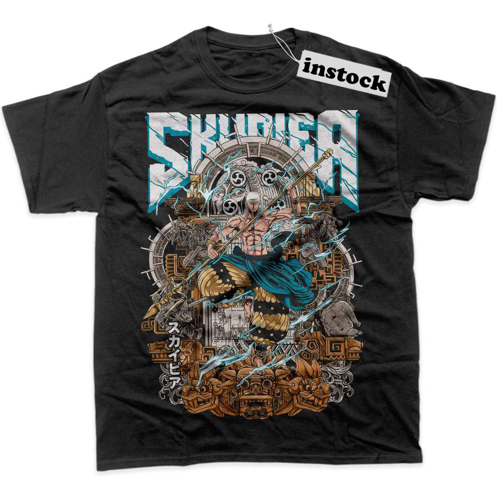 Enel Shirt, One Piece Shirt, Anime Shirt, Graphic T-Shirt