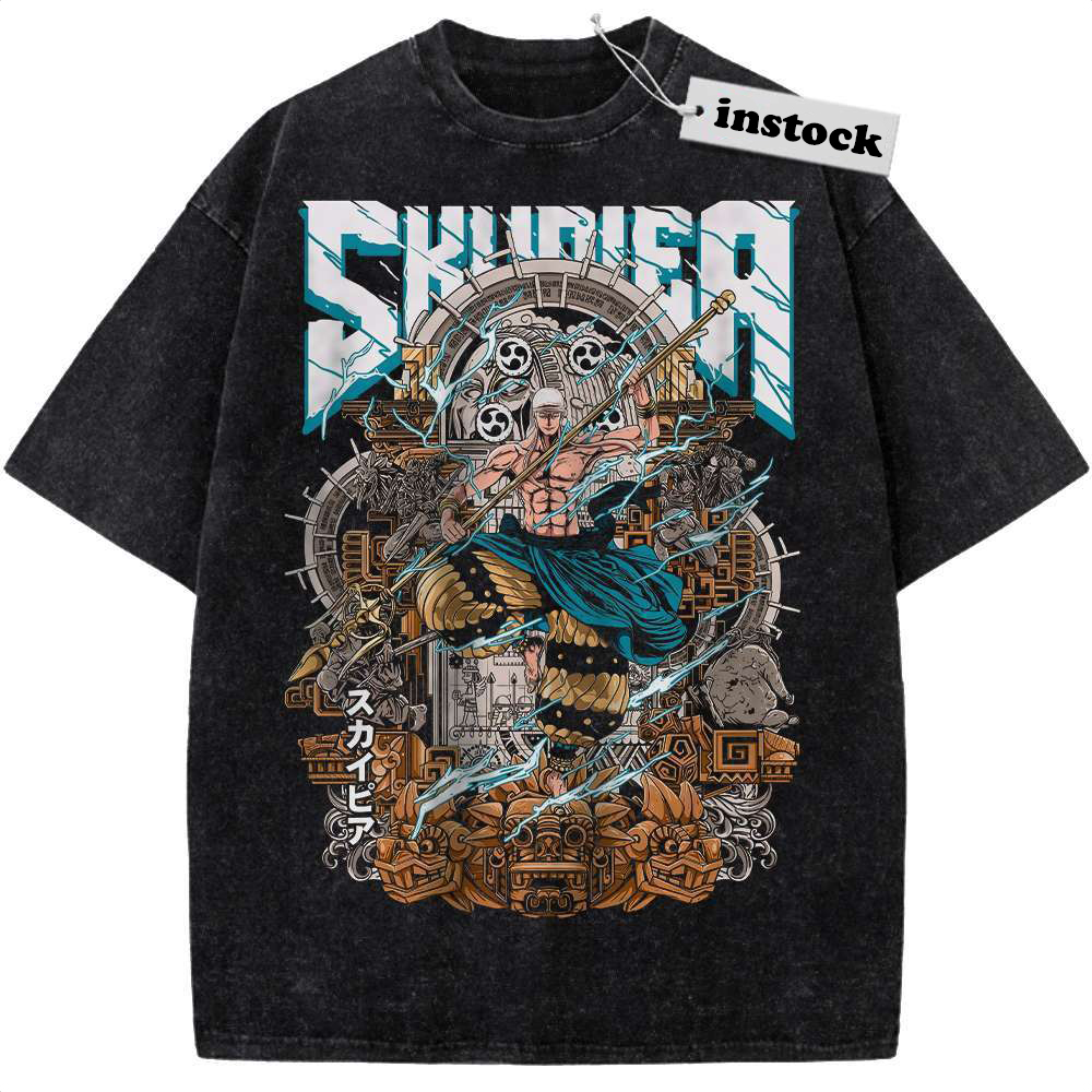 Enel Shirt, One Piece Shirt, Anime Shirt, Vintage T-Shirt