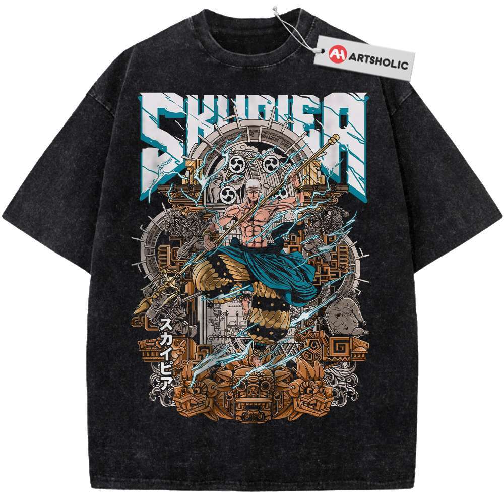 Enel Shirt, One Piece Shirt, Anime Shirt, Vintage T-Shirt
