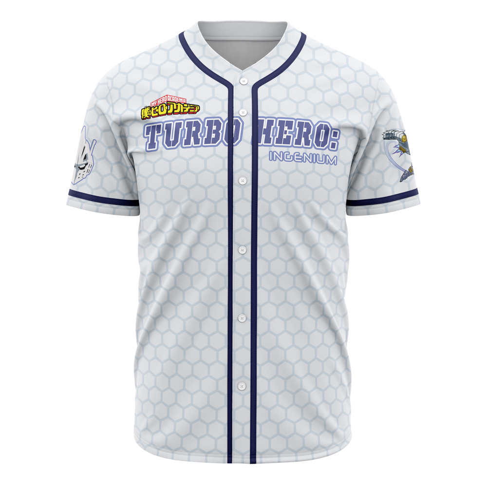 Engine Ida Tenya My Hero Academia Custom Baseball Jersey - Otaku Hall