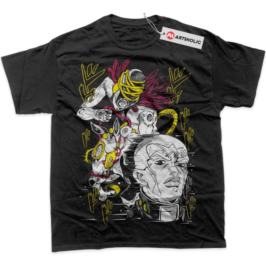 Alternative view of Enrico Pucci Shirt, JoJo's Bizarre Adventure Shirt, Anime Shirt, Graphic Tee