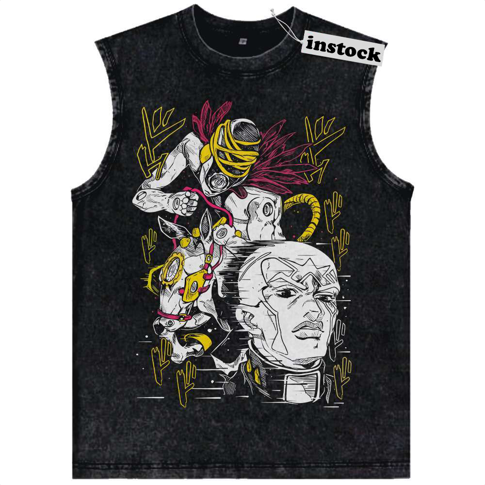 Enrico Pucci Tank Top, JoJo's Bizarre Adventure Tank Top, Anime Tank Top, Vintage Tank Top
