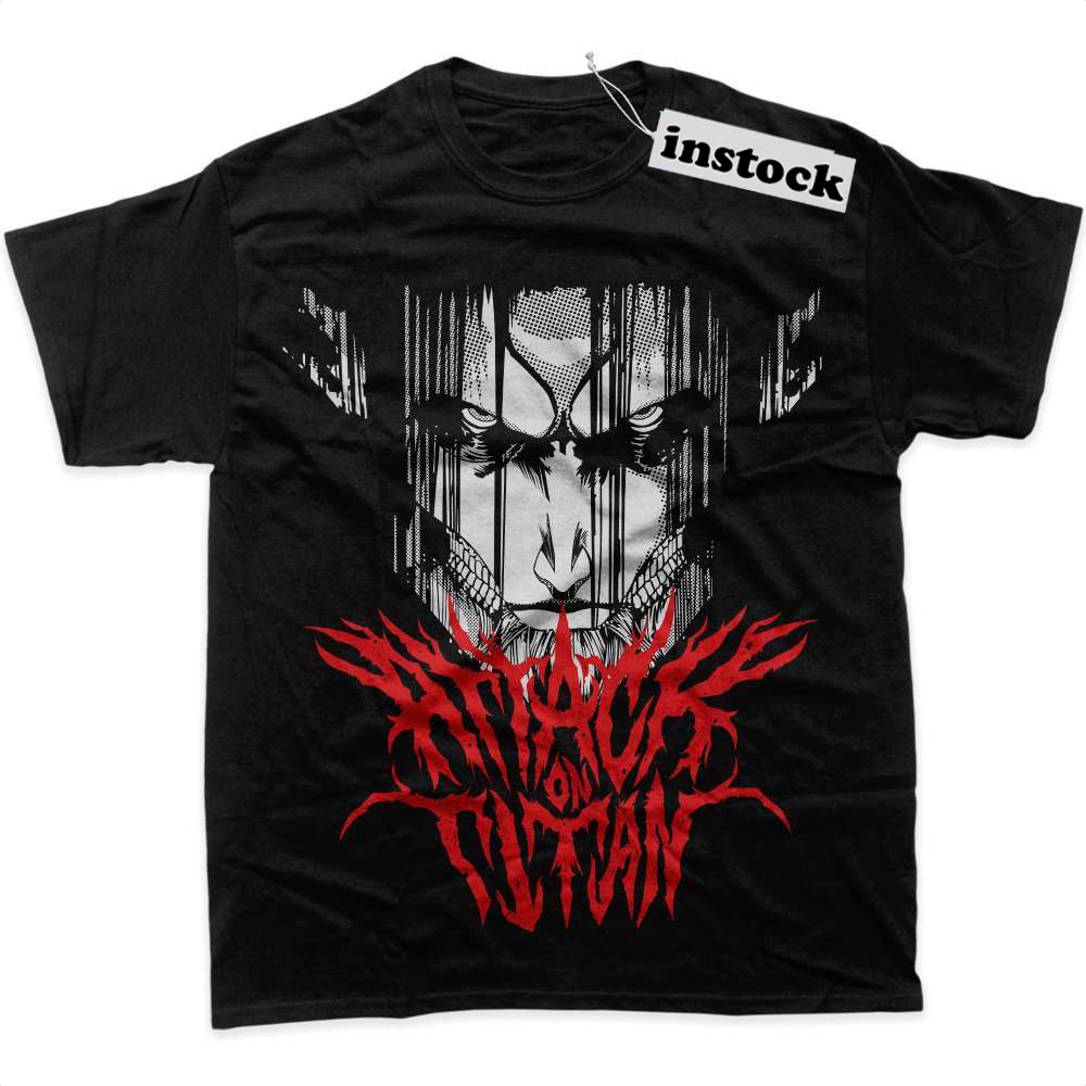 Eren Yeager Shirt, Attack On Titan Shirt, AOT Shirt, Anime Shirt, Graphic T-Shirt