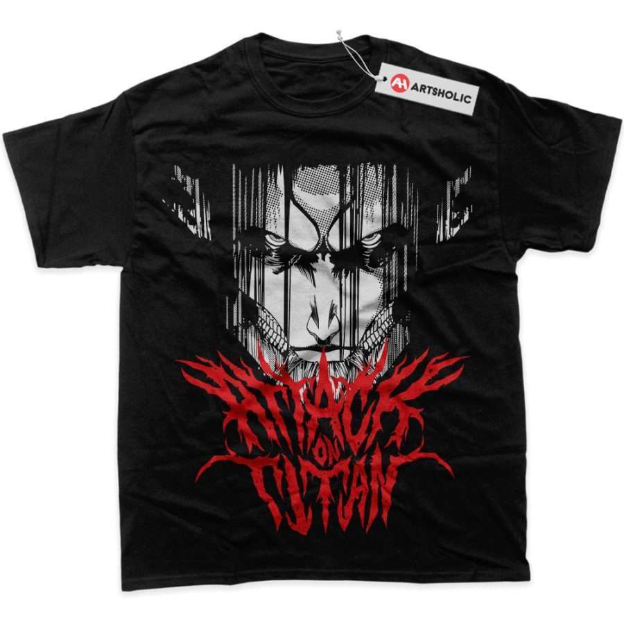 Alternative view of Eren Yeager Shirt, Attack On Titan Shirt, AOT Shirt, Anime Shirt, Graphic T-Shirt