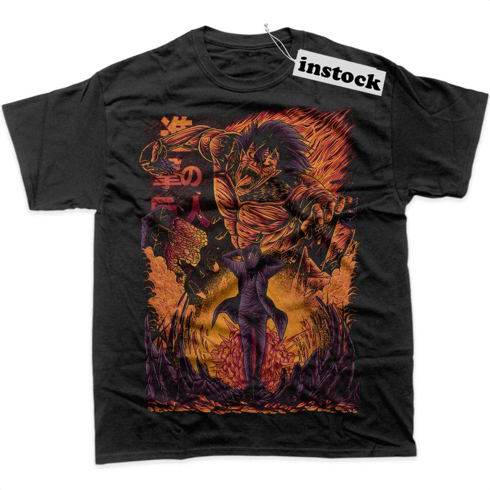 Eren Yeager Shirt, Attack On Titan Shirt, AOT Shirt, Anime Shirt, Graphic T-Shirt