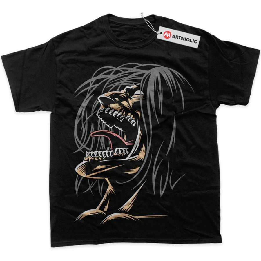 Alternative view of Eren Yeager Shirt, Attack On Titan Shirt, AOT Shirt, Anime Shirt, Graphic T-Shirt