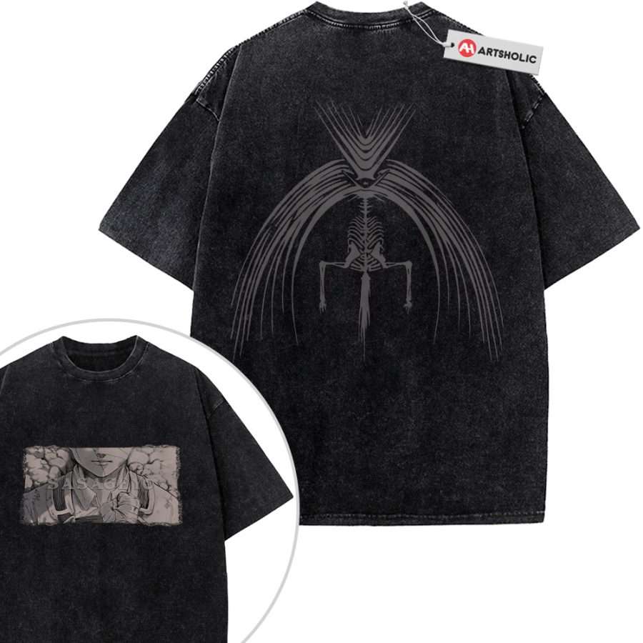 Alternative view of Eren Yeager Shirt, Attack on Titan Shirt, AOT Shirt, Anime Shirt, Vintage T-Shirt 2-Sided