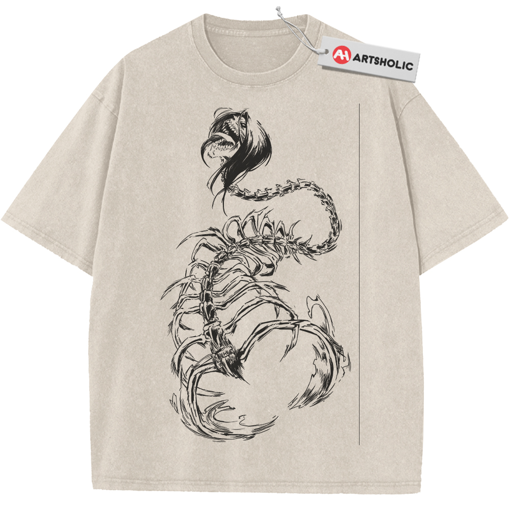 Eren Yeager Shirt, Attack On Titan Shirt, AOT Shirt, Anime Shirt, Vintage Tee