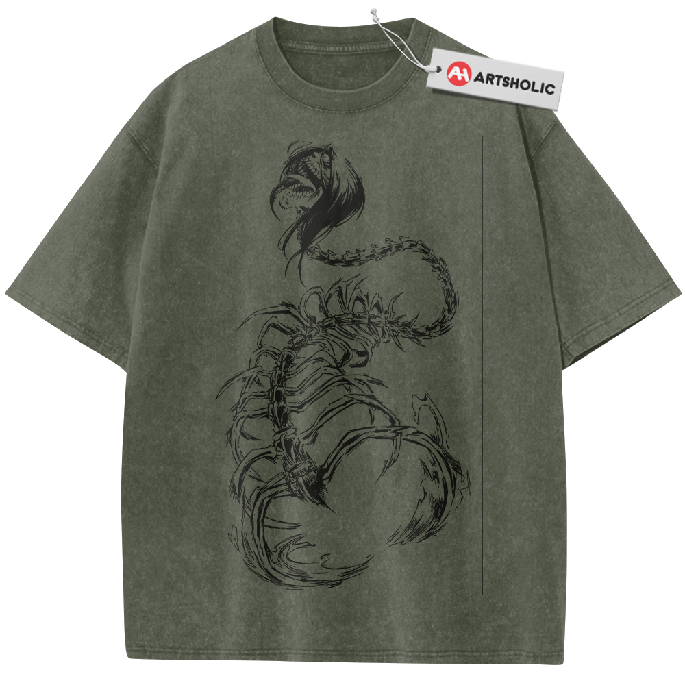 Alternative view of Eren Yeager Shirt, Attack On Titan Shirt, AOT Shirt, Anime Shirt, Vintage Tee
