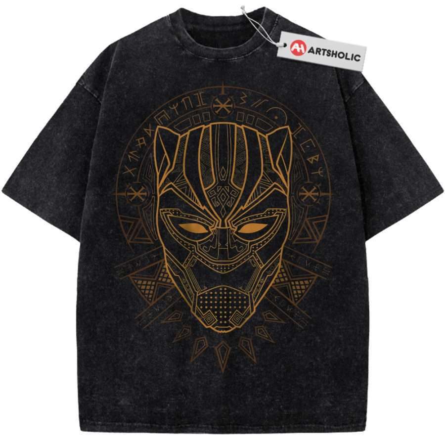 Alternative view of Erik Killmonger Shirt, Black Panther Shirt, Marvel Comics Shirt, Vintage T-Shirt