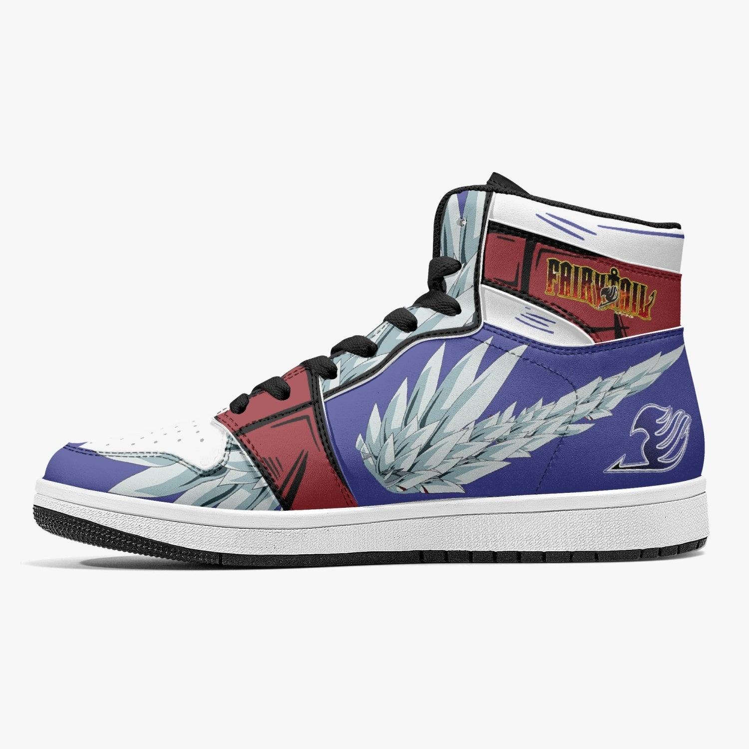 Alternative view of Erza Scarlet Heaven's Wheel Armor Fairy Tail Custom Sneaker Mid 1 Basketball Shoes - Otaku Hall