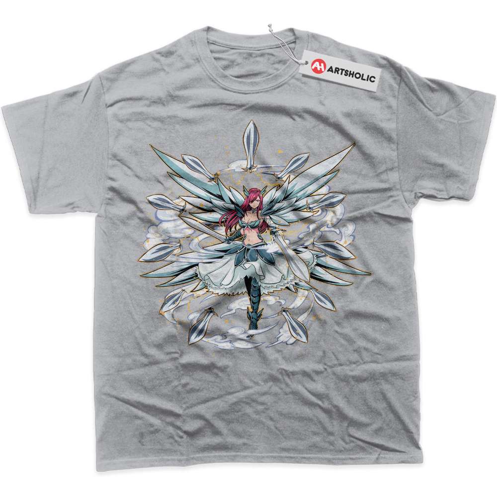 Erza Scarlet Shirt, Fairy Tail Shirt, Anime Shirt, Graphic Tee