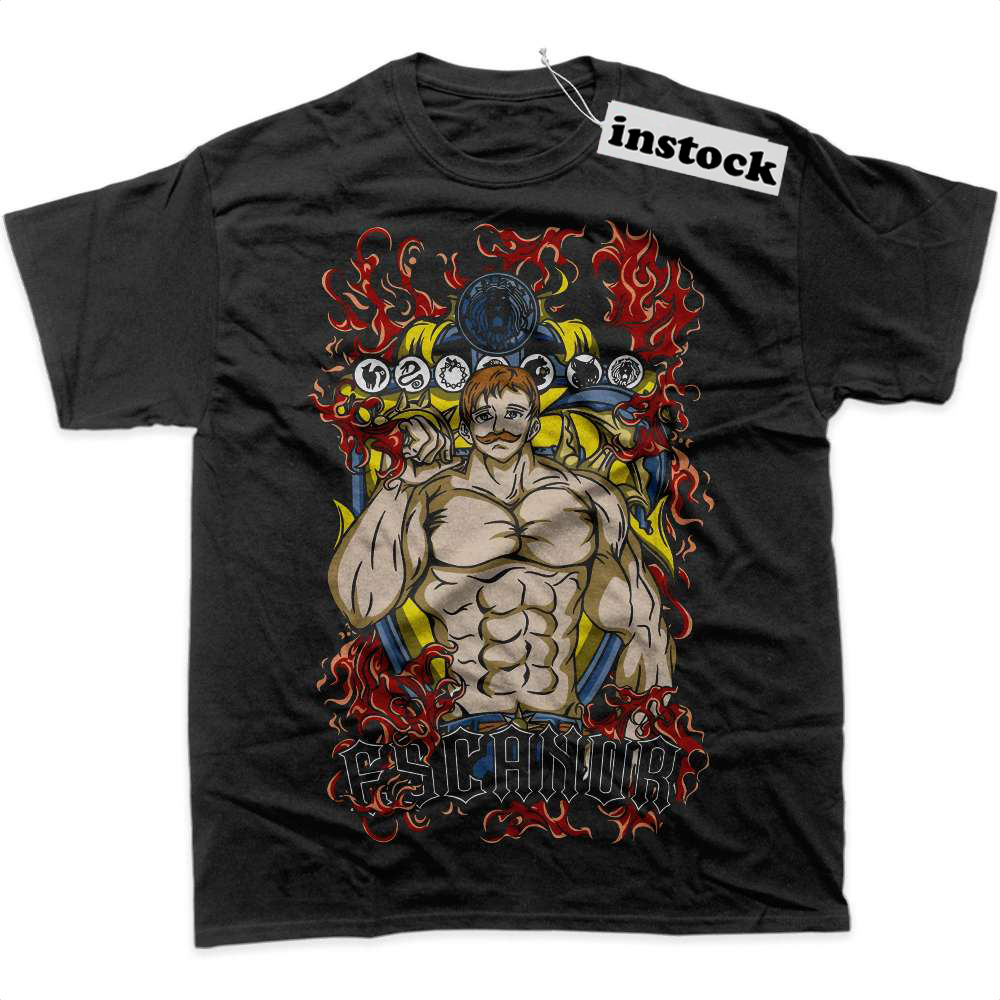 Escanor Shirt, Seven Deadly Sins Shirt, Anime Shirt, Graphic T-Shirt