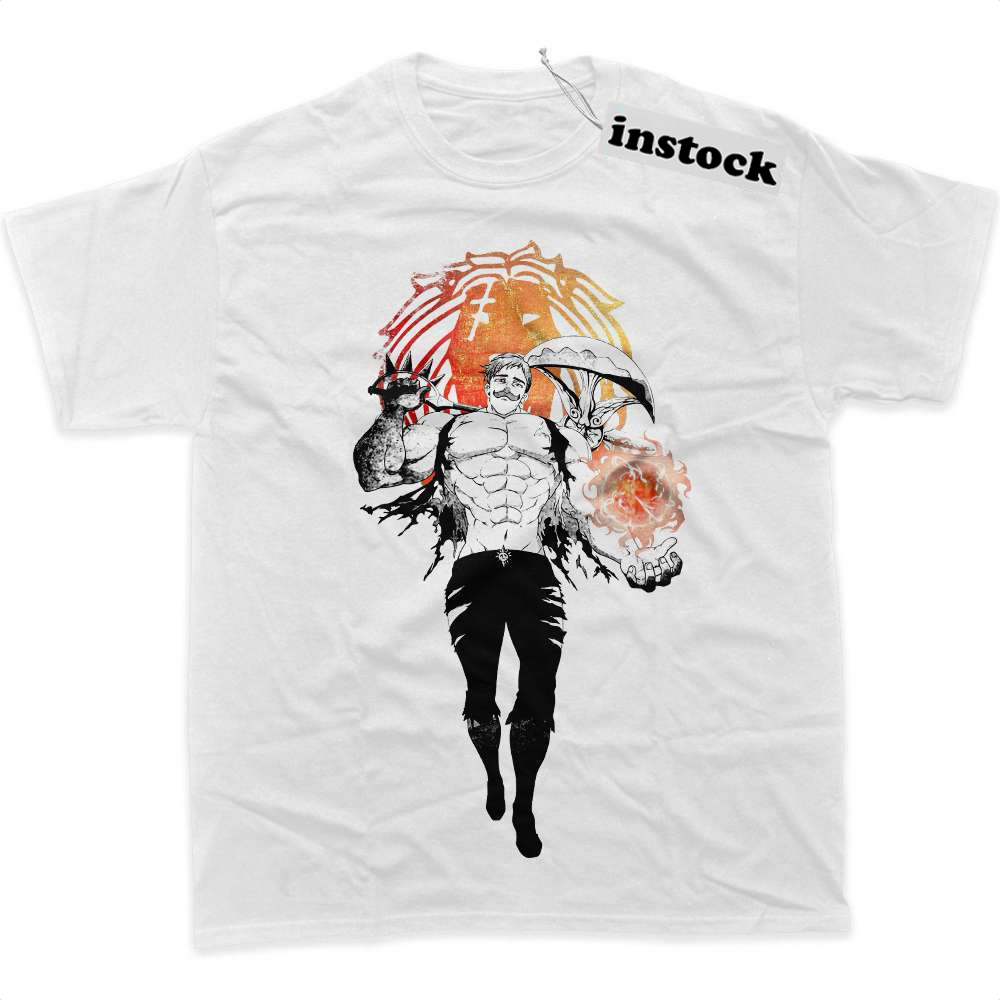 Escanor Shirt, Seven Deadly Sins Shirt, Anime Shirt, Graphic T-Shirt