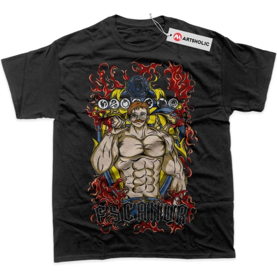 Alternative view of Escanor Shirt, Seven Deadly Sins Shirt, Anime Shirt, Graphic T-Shirt