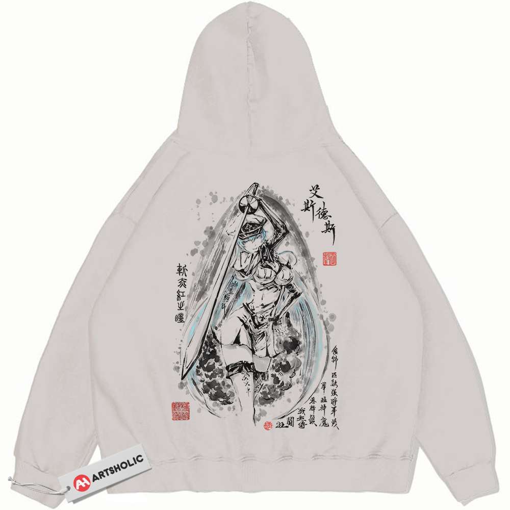 Esdeath Hoodie, Akame Ga Kill Hoodie, Anime Hoodie, Vintage Hoodie