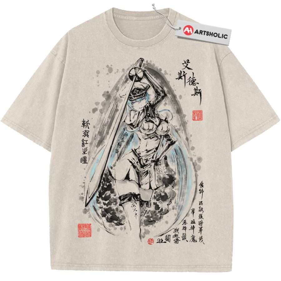 Alternative view of Esdeath Shirt, Akame Ga Kill Shirt, Anime Shirt, Vintage Tee