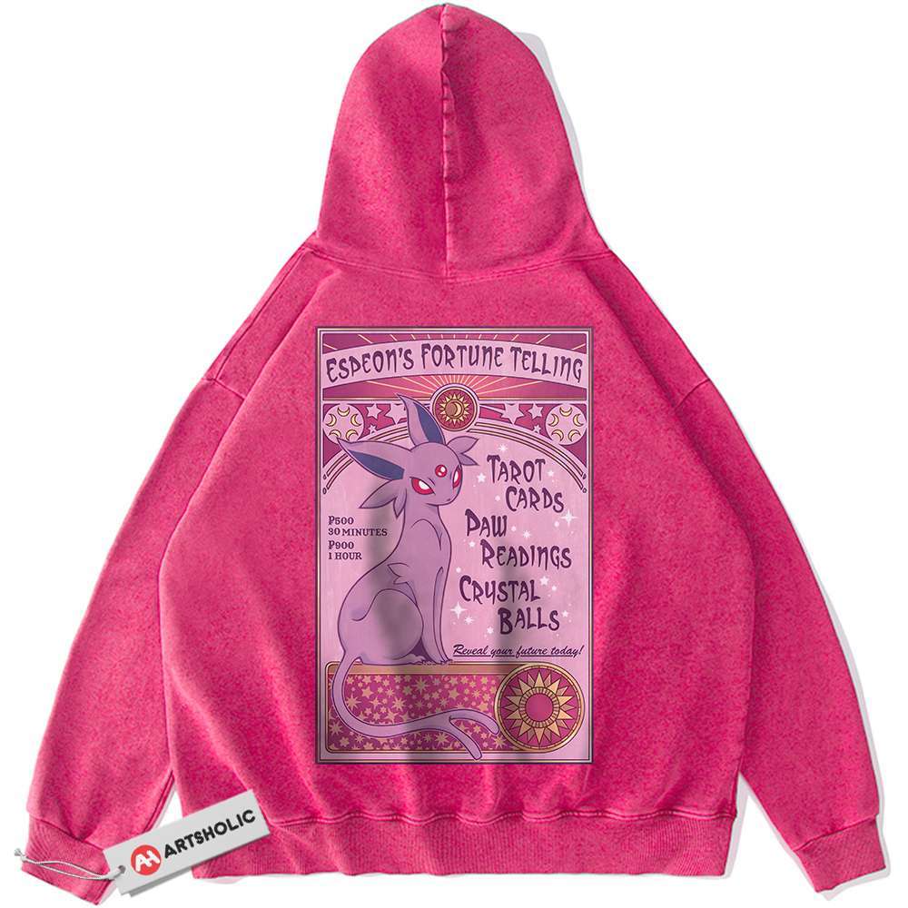 Espeon Hoodie, Pokemon Hoodie, Anime Hoodie, Vintage Hoodie