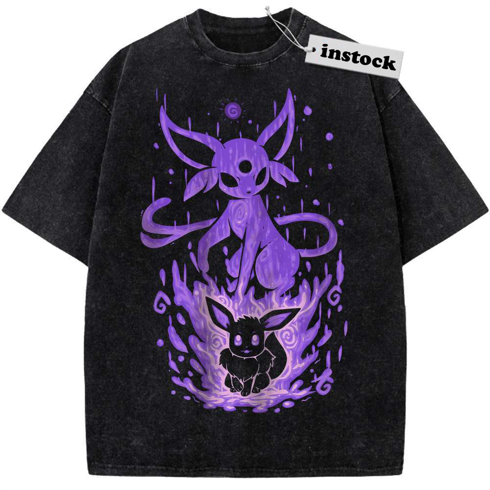 Espeon Shirt, Eevee Shirt, Pokemon shirt, Anime Shirt, Vintage Tee