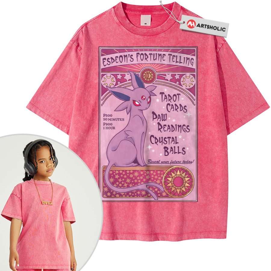 Espeon Shirt For Kids, Pokemon Shirt For Kids, Anime Shirt For Kids, Vintage Tee For Kids - Image 9