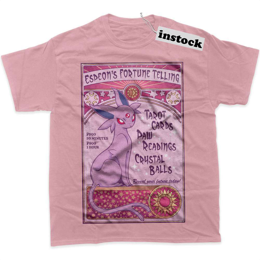 Espeon Shirt, Pokemon Shirt, Anime Shirt, graphic Tee