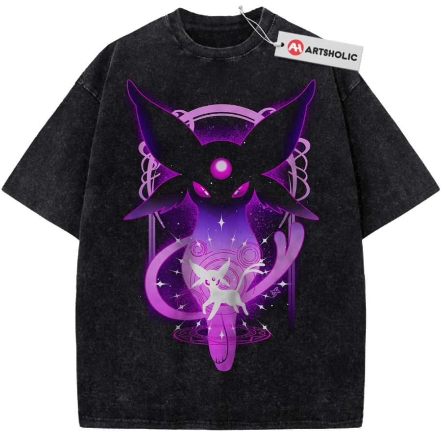Alternative view of Espeon Shirt, Pokemon shirt, Anime Shirt, Vintage T-Shirt
