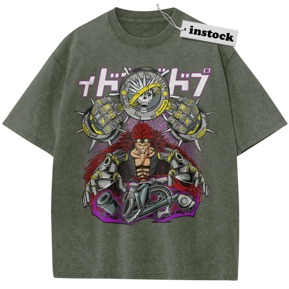 Eustass Kid Shirt, One Piece Shirt, Anime Shirt, Vintage T-Shirt
