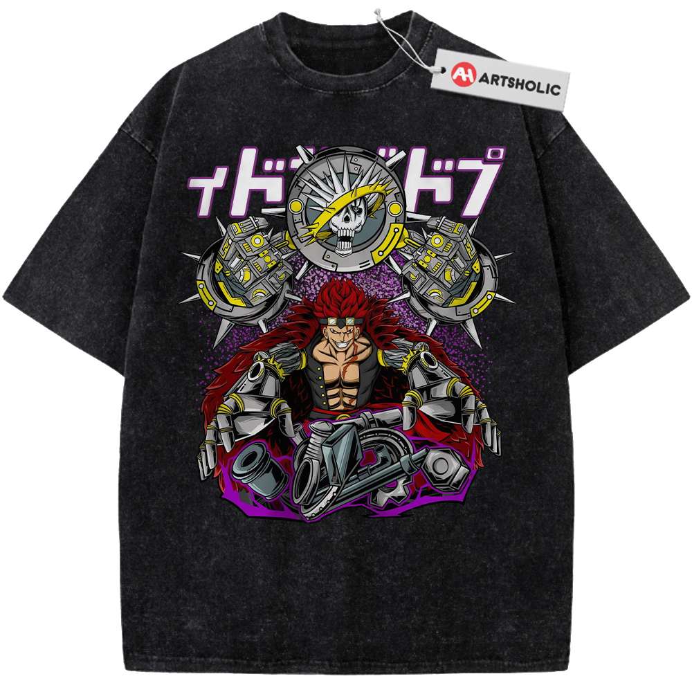 Alternative view of Eustass Kid Shirt, One Piece Shirt, Anime Shirt, Vintage T-Shirt