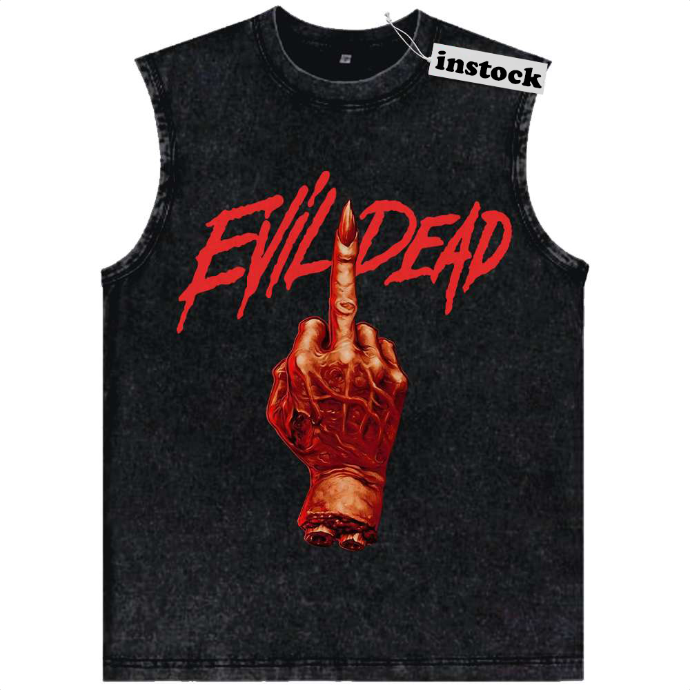 Evil Dead Tank Top, Halloween Tank Top, Horror Tank Top, Vintage Tank Top
