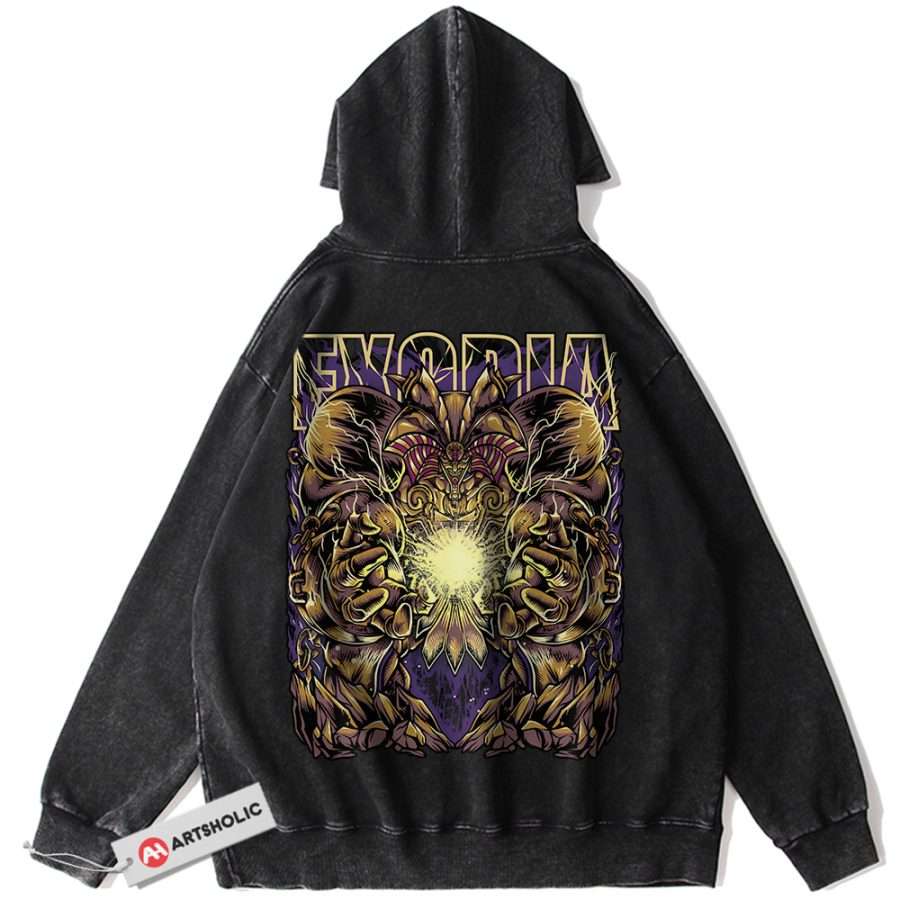 Alternative view of Exodia Hoodie, Anime Hoodie, Vintage Hoodie
