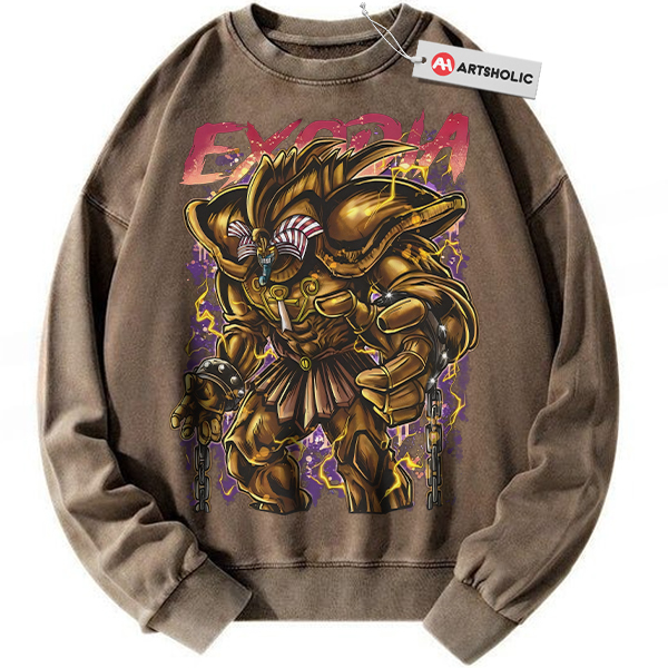 Alternative view of Exodia Sweatshirt, Anime Sweatshirt, Vintage Sweatshirt