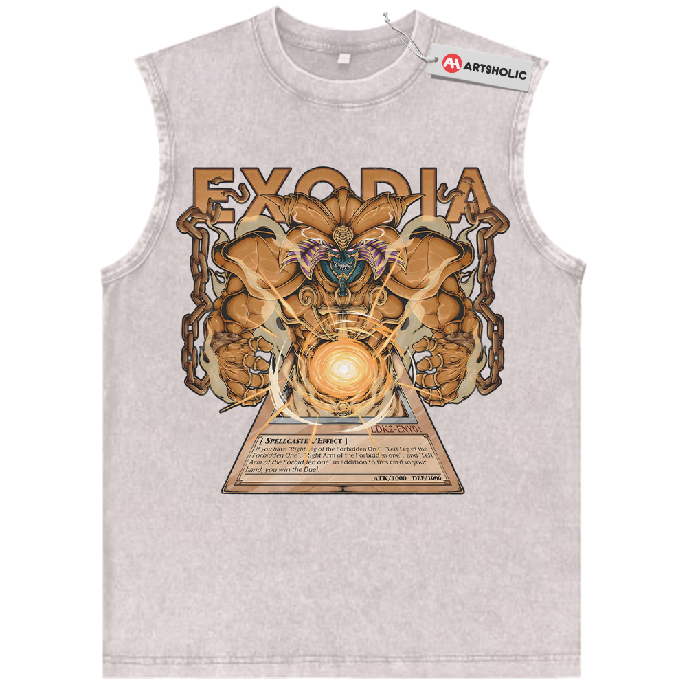 Alternative view of Exodia Tank Top, Anime Tank Top, Vintage Tank Top