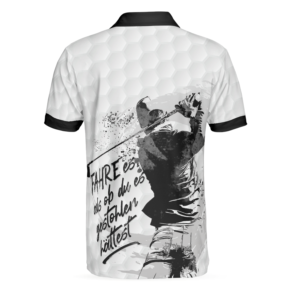 Alternative view of Fahre Es, Als Ob Du Es Gestohlen Hättest Polo Shirt, German Golfing Polo Shirt, Best Golf Shirt For Men