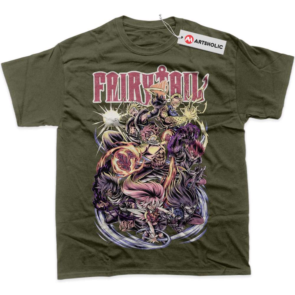 Alternative view of Fairy Tail Shirt, Anime Shirt, Graphic T-Shirt