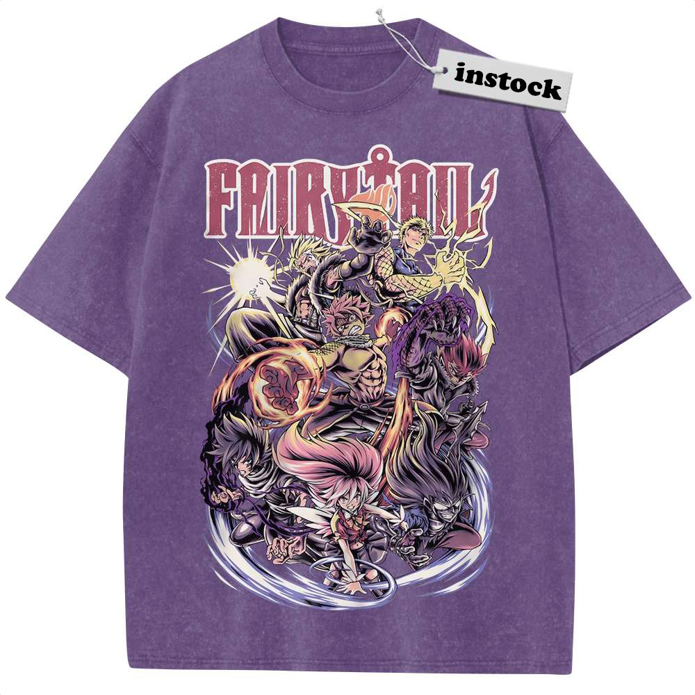 Fairy Tail Shirt, Anime Shirt, Vintage T-Shirt