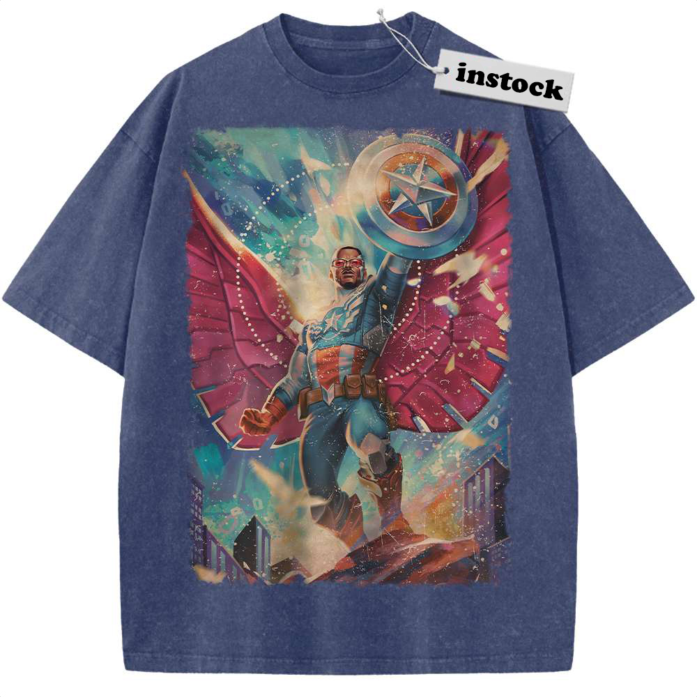Falcon Shirt, Marvel Comics Shirt, Vintage Tee