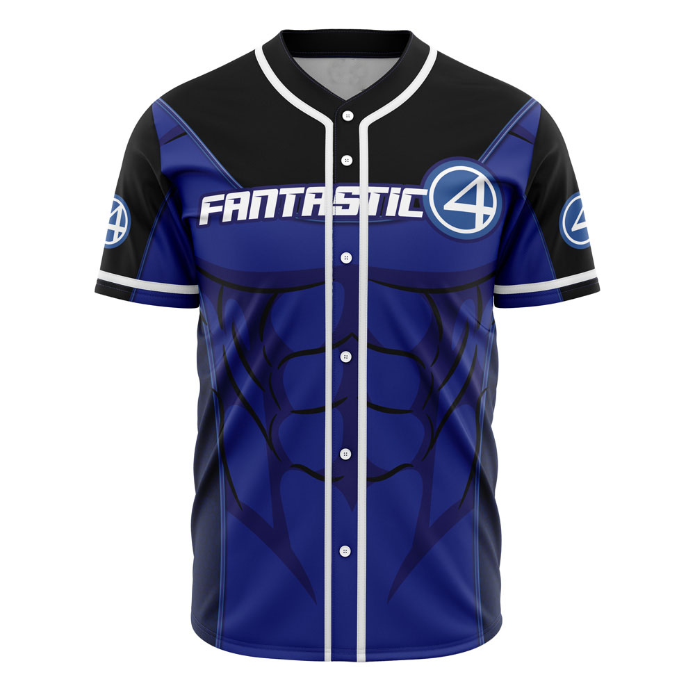 Fantastic Four Marvel Custom Baseball Jersey - Otaku Hall