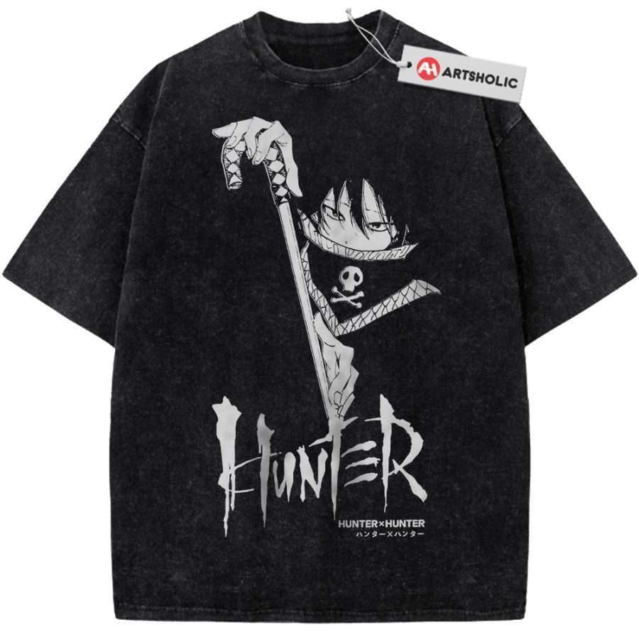 Alternative view of Feitan Portor Shirt, Hunter x Hunter Shirt, HxH Shirt, Anime Shirt, Vintage T-Shirt