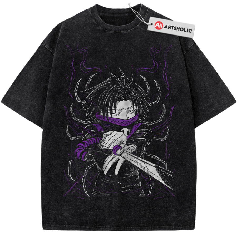 Alternative view of Feitan Shirt, Hunter x Hunter Shirt, HxH Shirt, Anime Shirt, Vintage T-Shirt