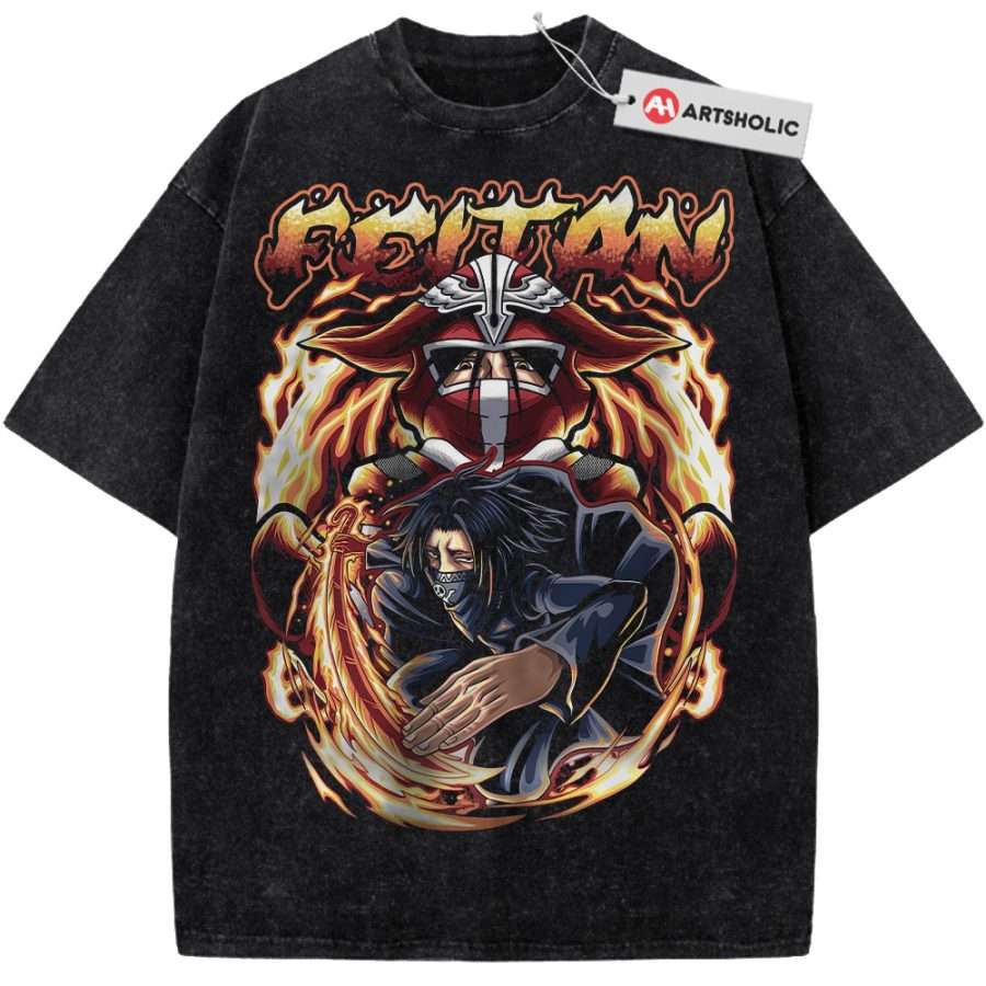 Alternative view of Feitan Shirt, Hunter x Hunter Shirt, HxH Shirt, Anime Shirt, Vintage T-Shirt