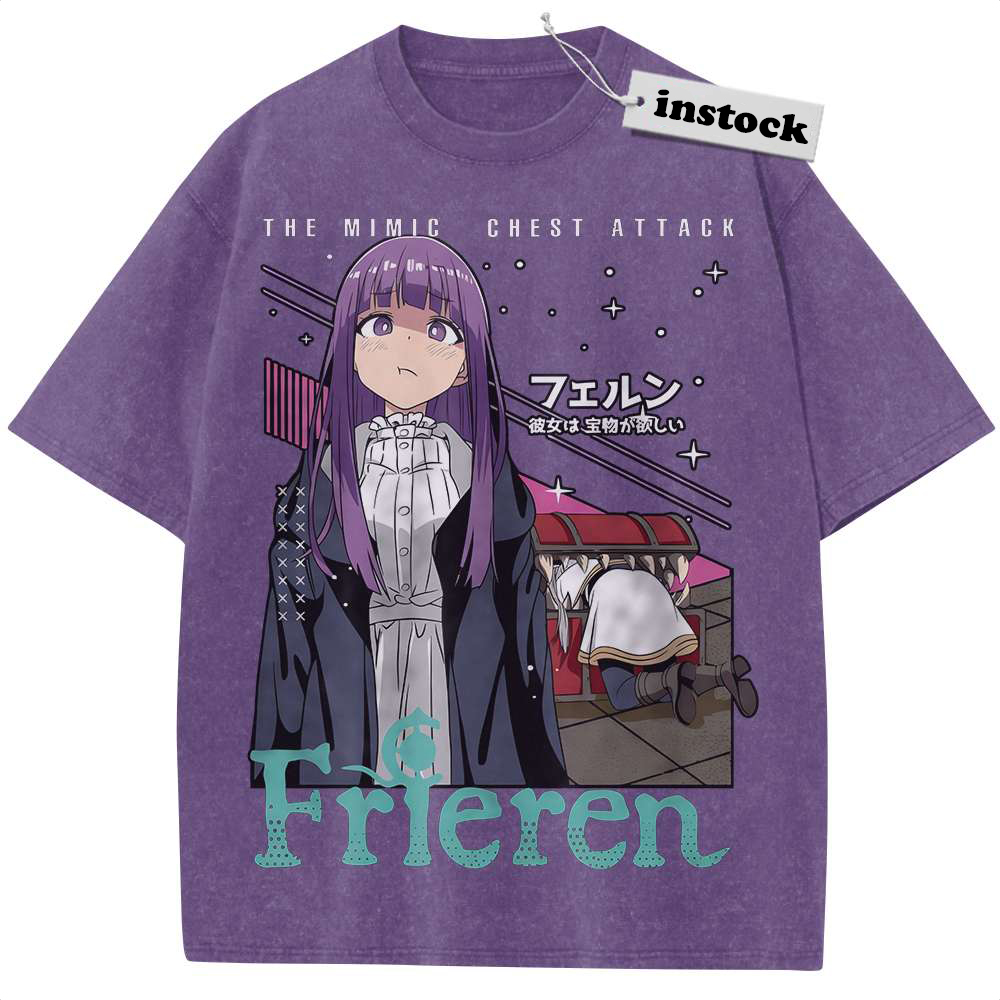Fern Shirt, Frieren: Beyond Journey's End Shirt, Anime Shirt, Vintage T-Shirt