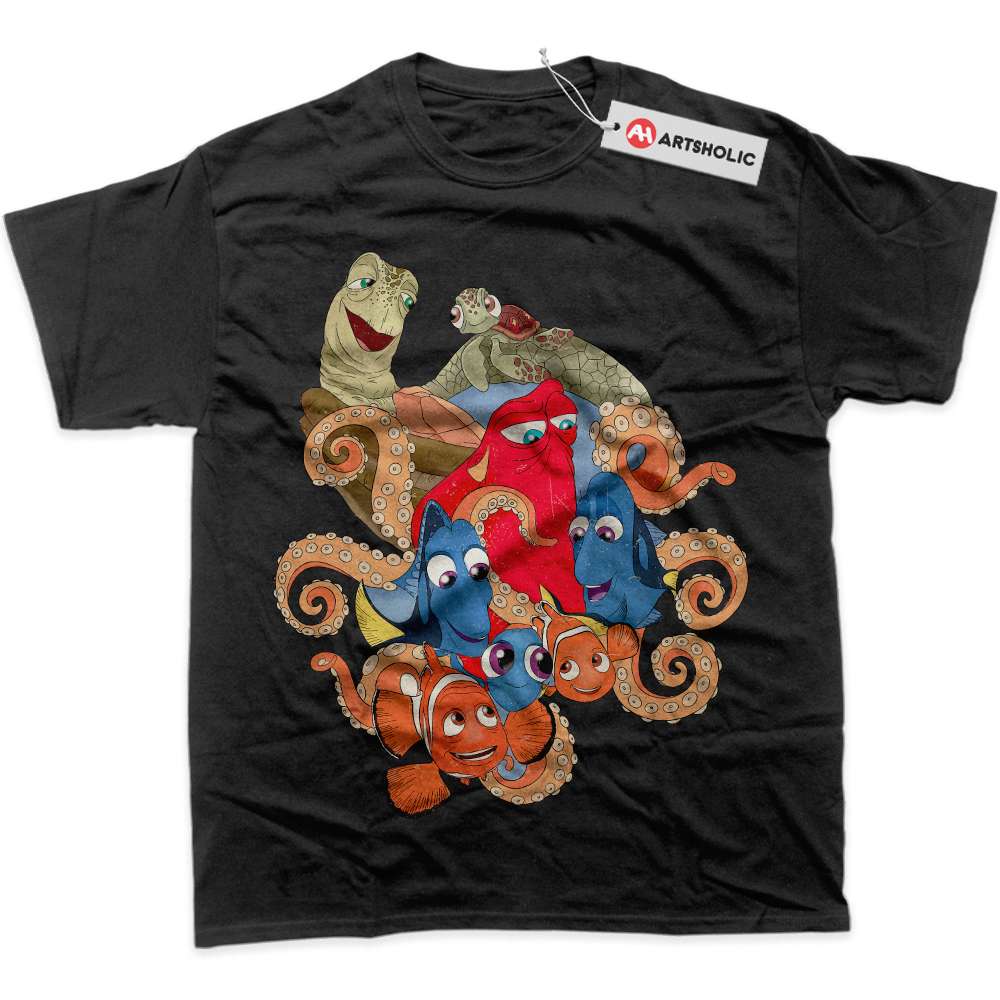 Alternative view of Finding Nemo Shirt, Finding Dory Shirt, Animated Shirt, Graphic T-Shirt
