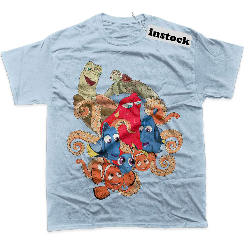 Finding Nemo Shirt, Finding Dory Shirt, Animated Shirt, Graphic T-Shirt