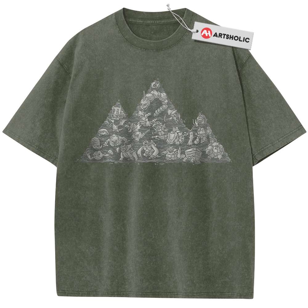 Alternative view of Fire-Type Shirt, Pokemon shirt, Anime Shirt, Vintage T-Shirt