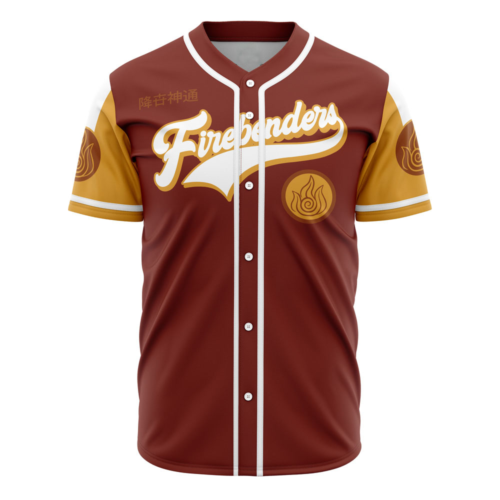 Firebenders Avatar Custom Baseball Jersey - Otaku Hall