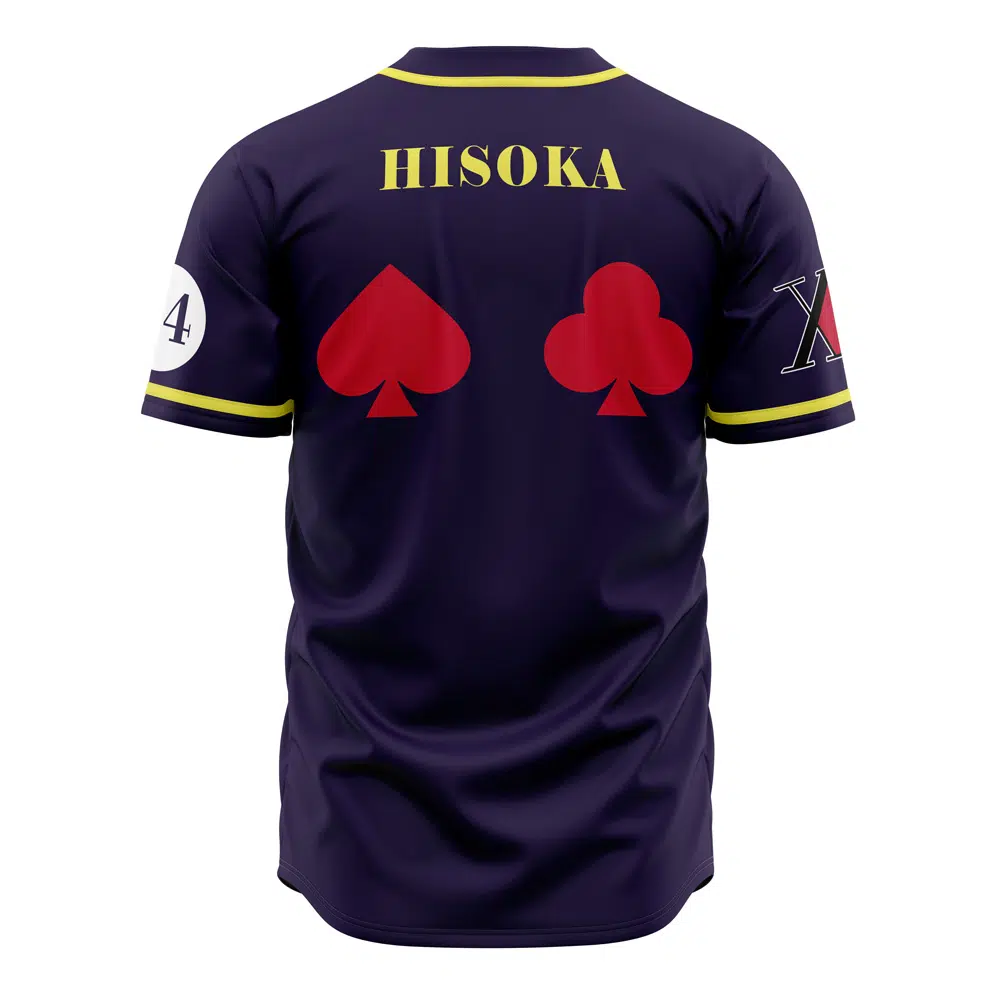 Alternative view of First Outfit Hisoka Hunter X Hunter Baseball Jersey
