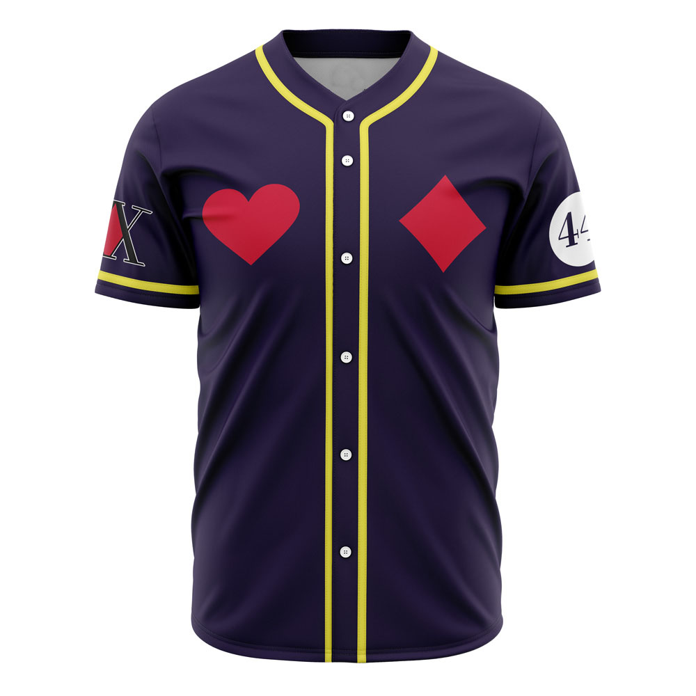 First Outfit Hisoka Hunter X Hunter Custom Baseball Jersey - Otaku Hall